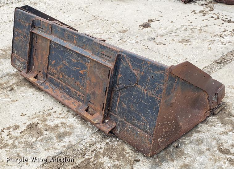 image for item DD4113 (2) skid steer buckets