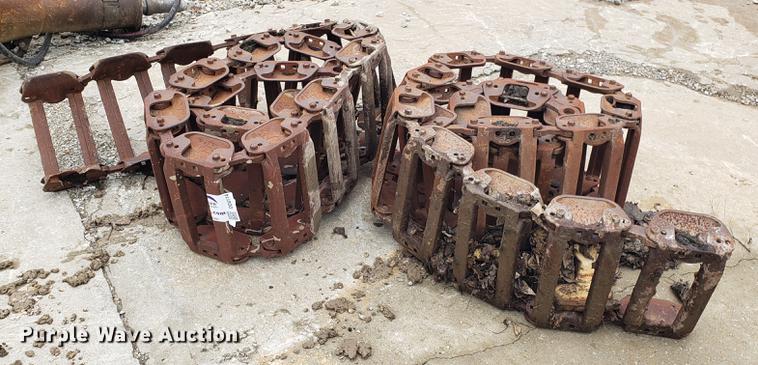 image for item DD4114 Bobcat skid steer over tire tracks