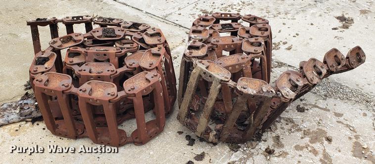 image for item DD4114 Bobcat skid steer over tire tracks