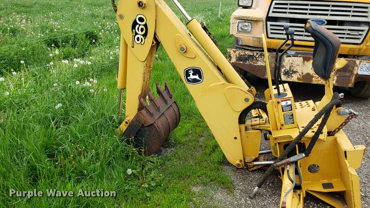 image for item DD4117 John Deere 960 backhoe attachment