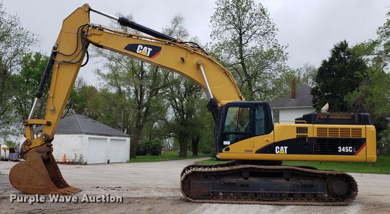 image for item DD4125 2006 Caterpillar 345C L excavator