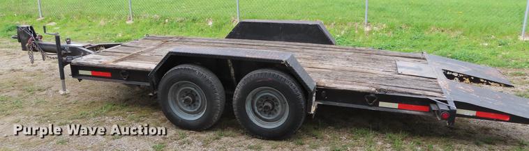 image for item DE3414 1990 Dyna tilt deck equipment trailer