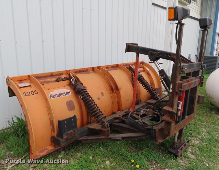 image for item DE3416 Henderson 10X42 snow plow