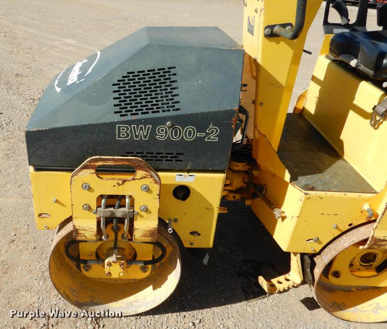 image for item DE3875 2010 Bomag BW900-2 double drum vibratory roller