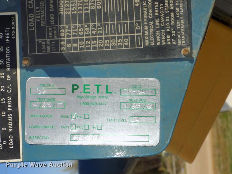 image for item DE7659 2005 International 7400 digger derrick truck