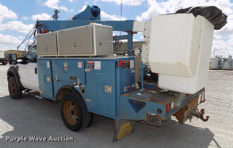 image for item DE7662 2008 Ford F550 Super Duty XL bucket truck