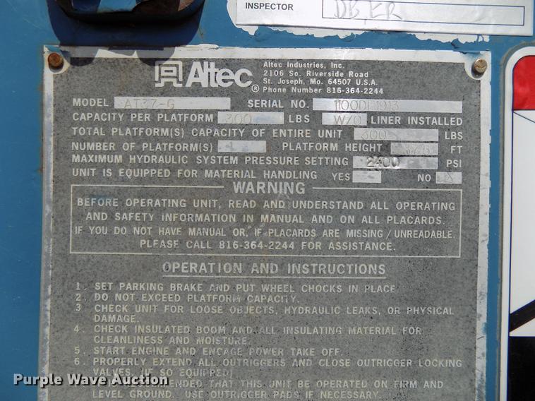 image for item DE7662 2008 Ford F550 Super Duty XL bucket truck