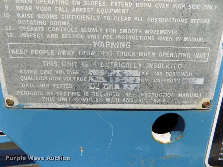 image for item DE7662 2008 Ford F550 Super Duty XL bucket truck