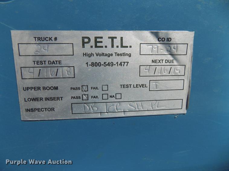 image for item DE7663 2009 Ford F550 Super Duty XL bucket truck