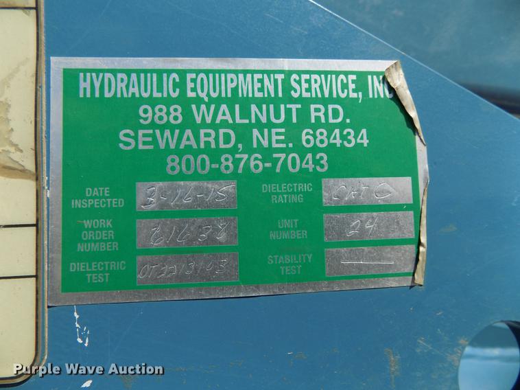 image for item DE7663 2009 Ford F550 Super Duty XL bucket truck