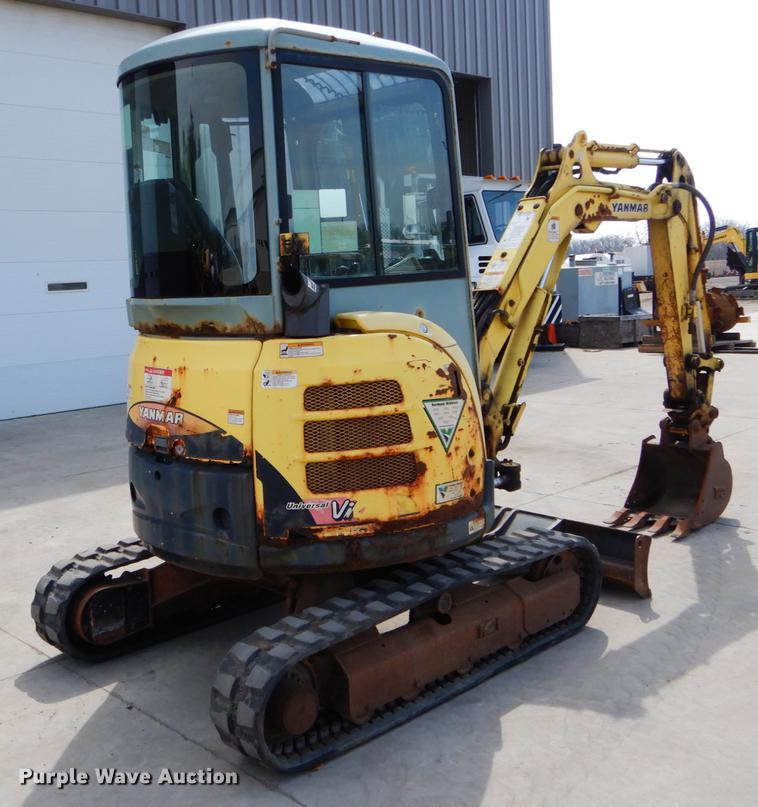 image for item DE8312 Yanmar VI027 mini excavator