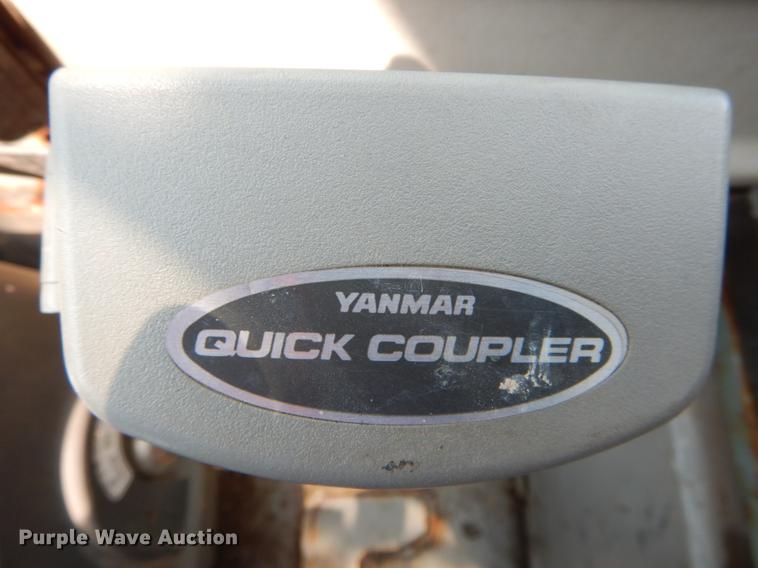 image for item DE8312 Yanmar VI027 mini excavator