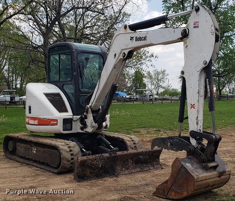 image for item DF3471 2009 Bobcat 435 mini excavator
