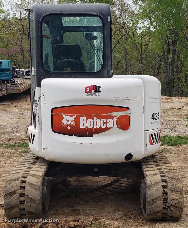 image for item DF3471 2009 Bobcat 435 mini excavator