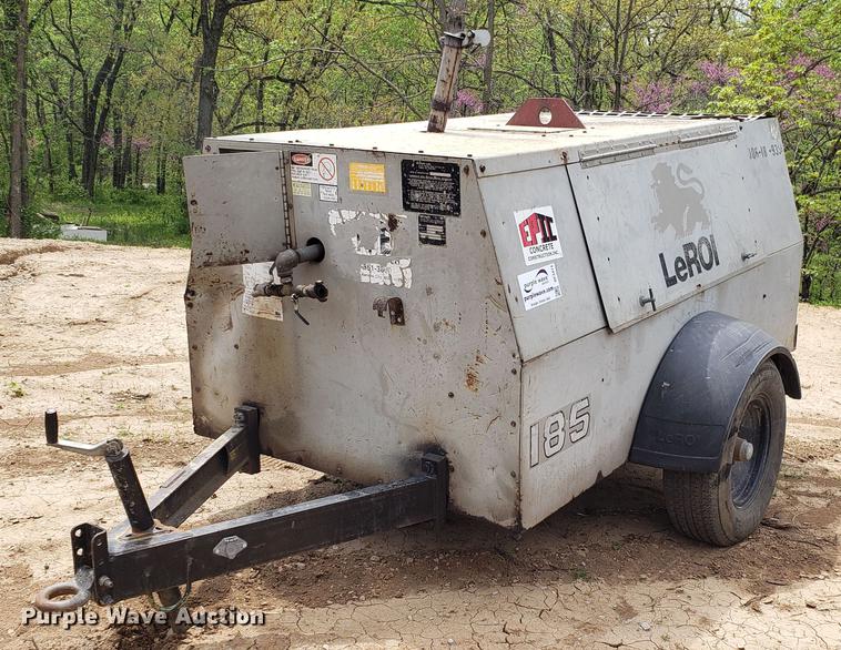 image for item DF3474 Leroi 185 air compressor