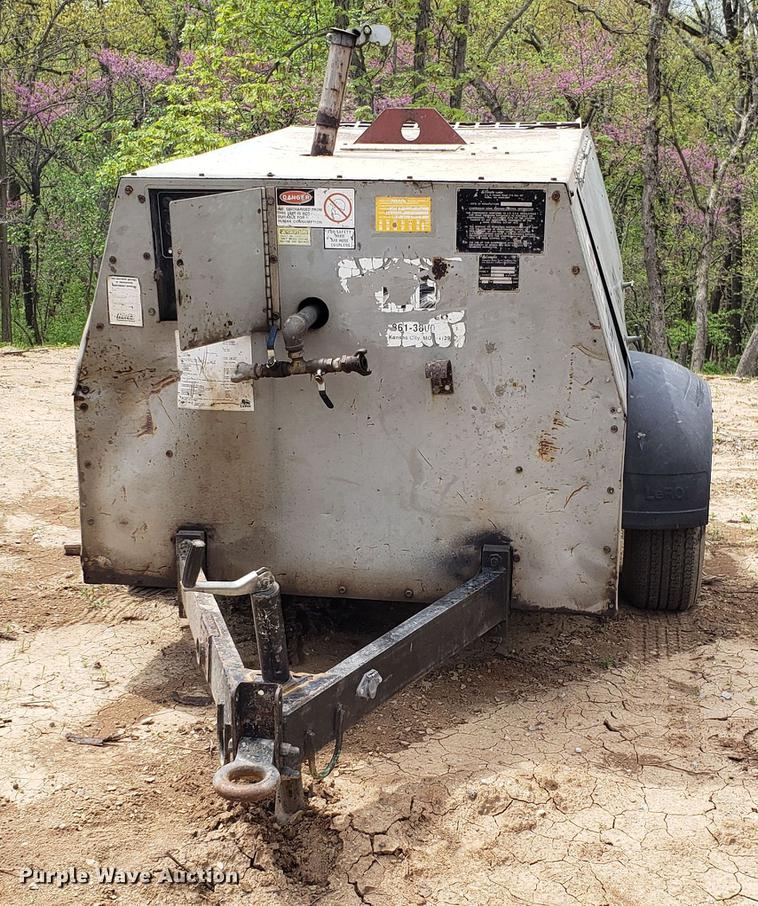 image for item DF3474 Leroi 185 air compressor