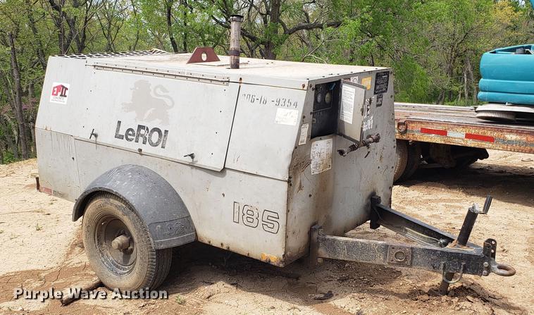 image for item DF3474 Leroi 185 air compressor