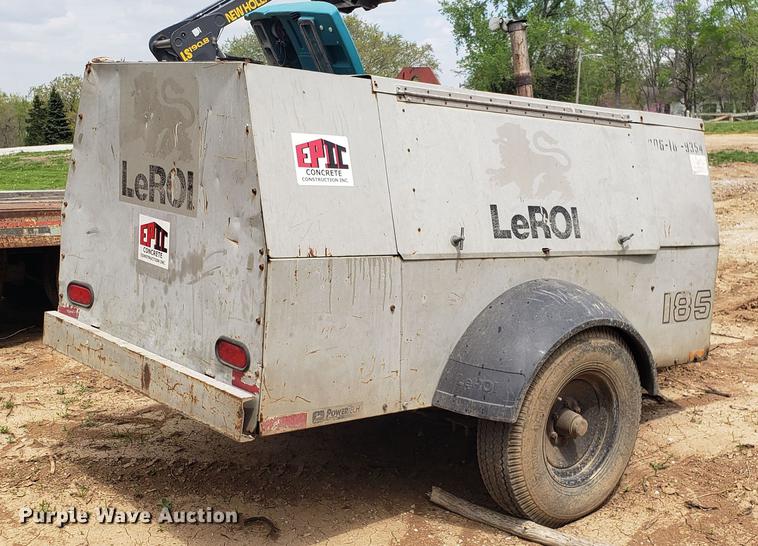 image for item DF3474 Leroi 185 air compressor