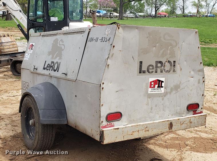 image for item DF3474 Leroi 185 air compressor
