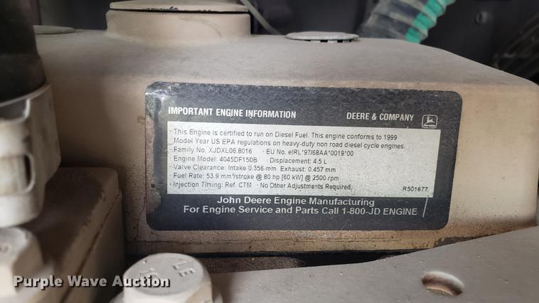 image for item DF3474 Leroi 185 air compressor