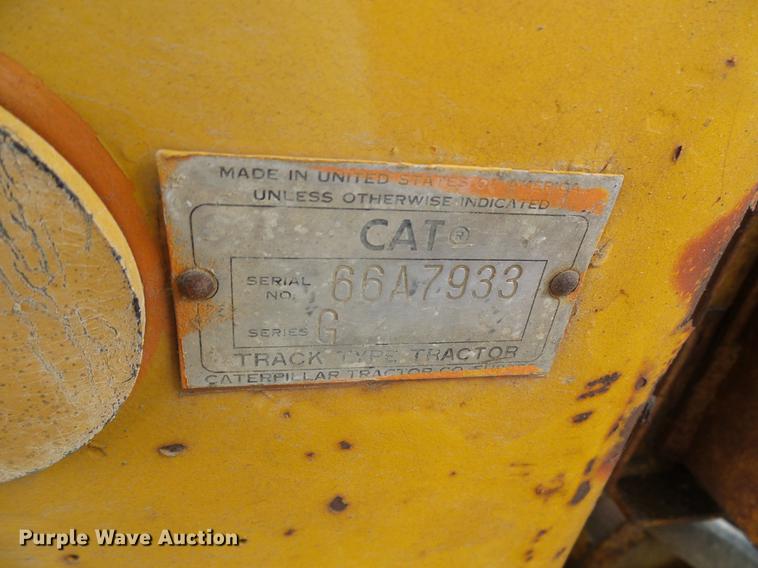image for item DF7226 1969 Caterpillar D9G dozer