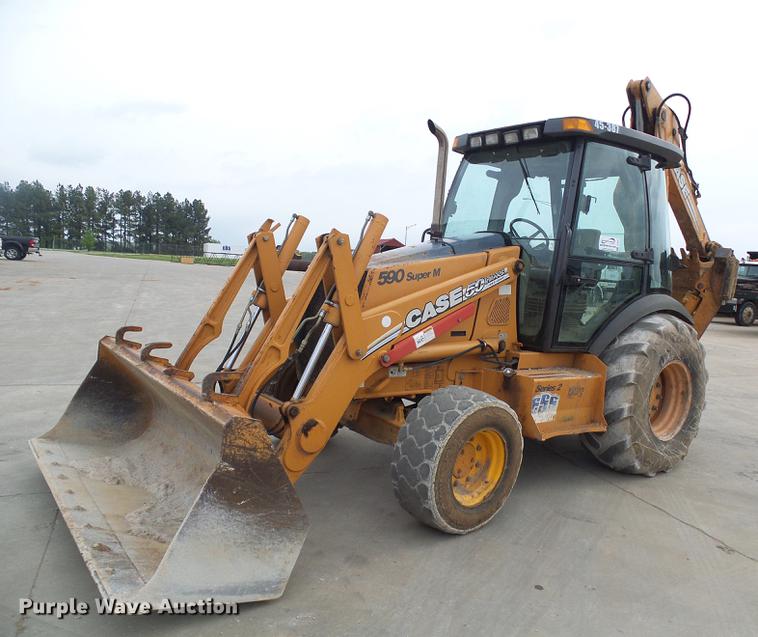 image for item DF7231 2007 Case 590 Super M backhoe