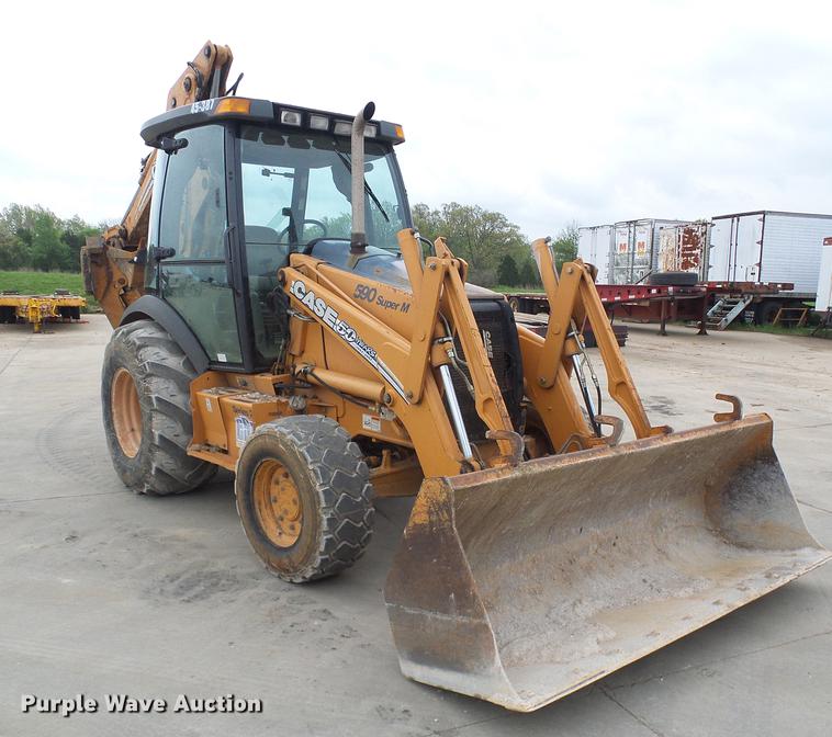 image for item DF7231 2007 Case 590 Super M backhoe