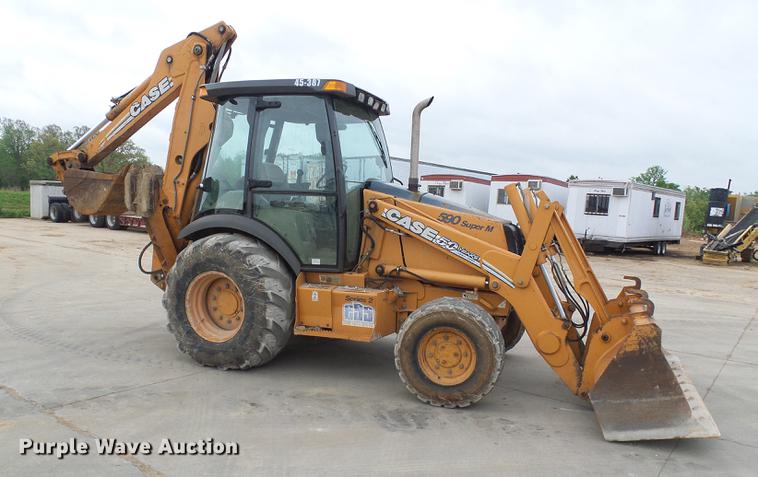 image for item DF7231 2007 Case 590 Super M backhoe