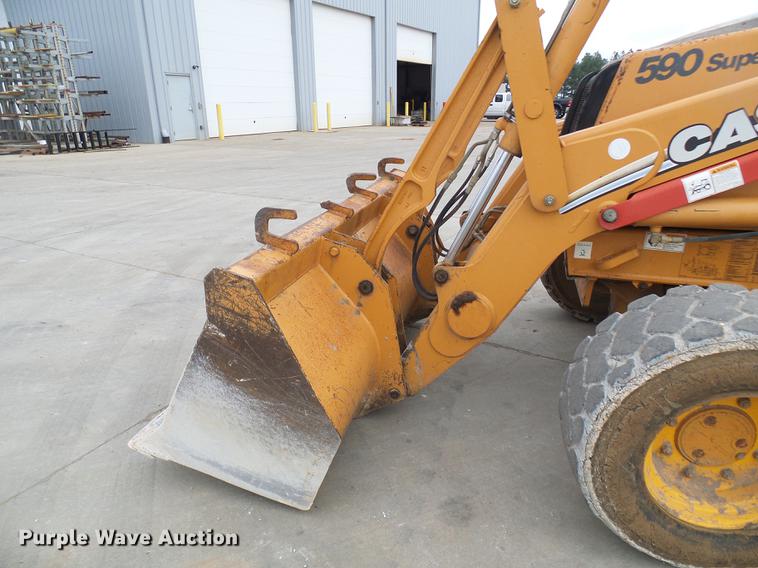 image for item DF7231 2007 Case 590 Super M backhoe
