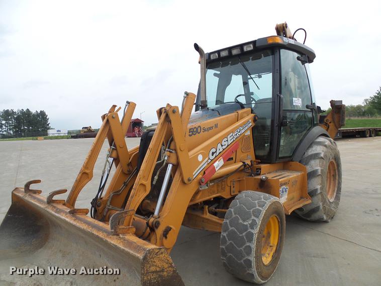 image for item DF7231 2007 Case 590 Super M backhoe