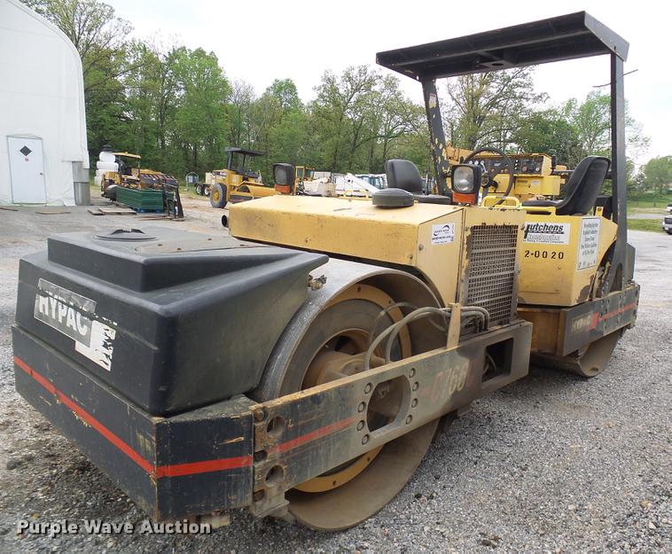 image for item DF7250 Hypac C766C vibratory double drum roller