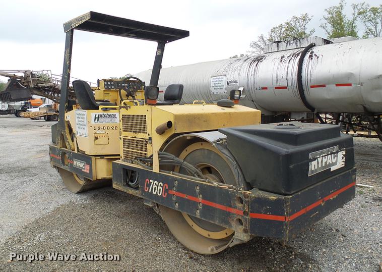 image for item DF7250 Hypac C766C vibratory double drum roller