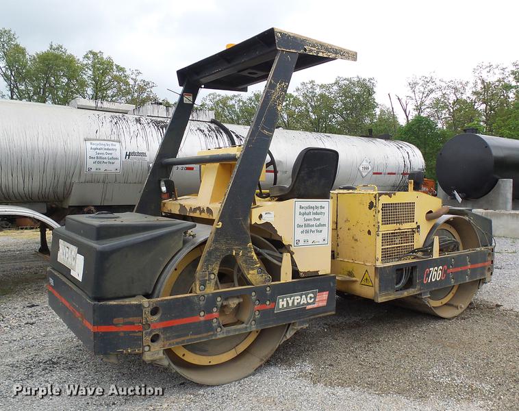 image for item DF7250 Hypac C766C vibratory double drum roller