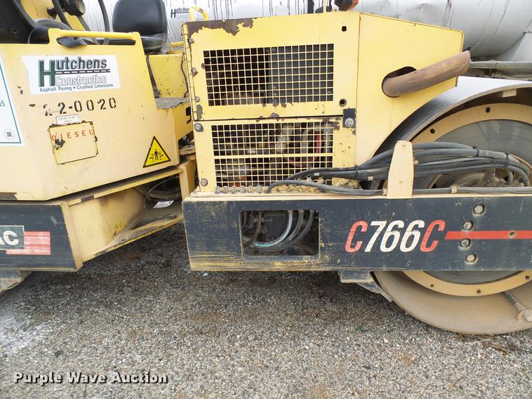 image for item DF7250 Hypac C766C vibratory double drum roller