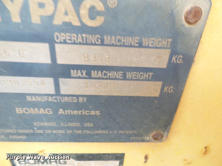 image for item DF7250 Hypac C766C vibratory double drum roller