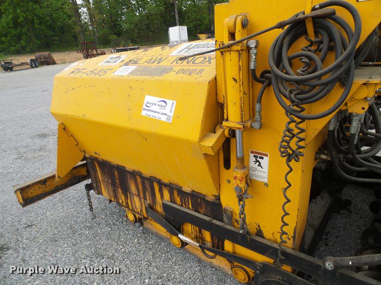 image for item DF7256 2001 Blaw Knox PF545 paver