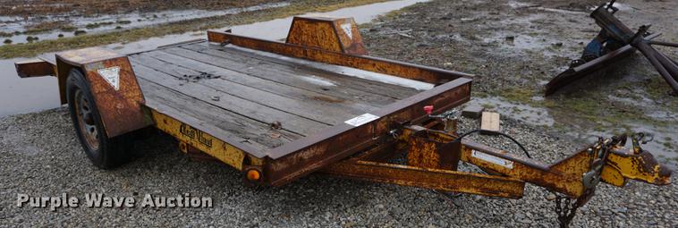 image for item DF7618 1995 Redi Haul tilt deck utility trailer