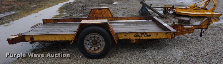image for item DF7618 1995 Redi Haul tilt deck utility trailer