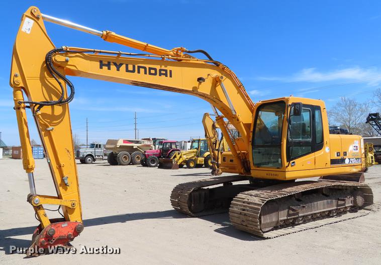 image for item DF7808 2006 Hyundai Robex 210LC-7 excavator