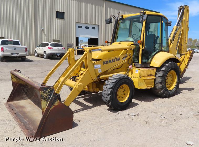 image for item DF7812 2003 Komatsu WB150 backhoe