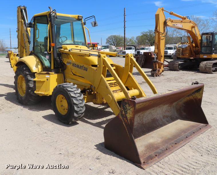 image for item DF7812 2003 Komatsu WB150 backhoe