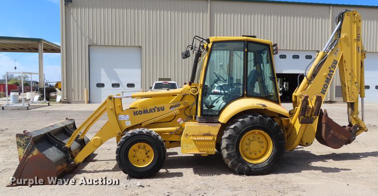 image for item DF7812 2003 Komatsu WB150 backhoe