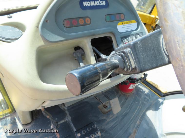 image for item DF7812 2003 Komatsu WB150 backhoe