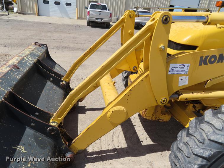image for item DF7812 2003 Komatsu WB150 backhoe