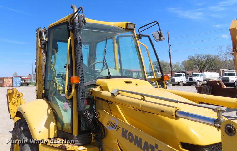 image for item DF7812 2003 Komatsu WB150 backhoe