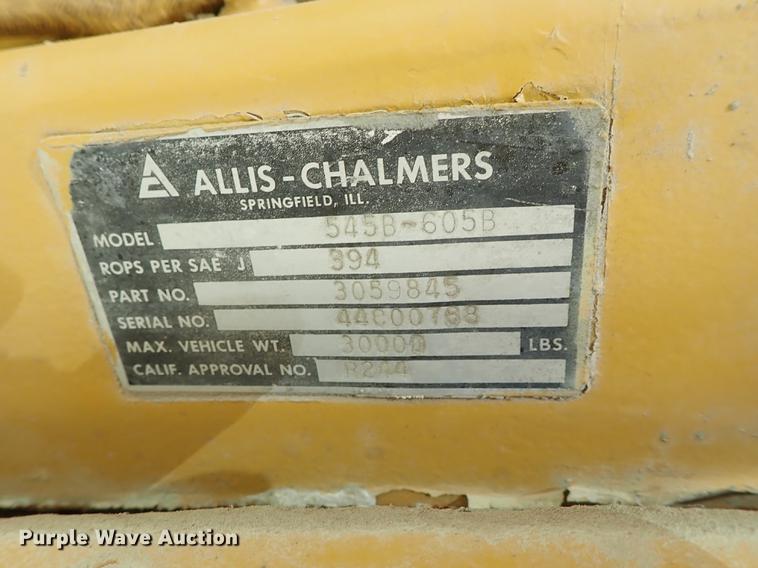 image for item DF8820 Fiat-Allis 545B wheel loader
