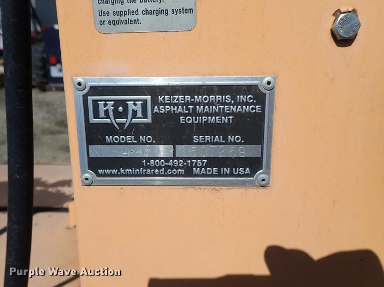 image for item DF8832 Keizer Morris 448 infrared asphalt heater