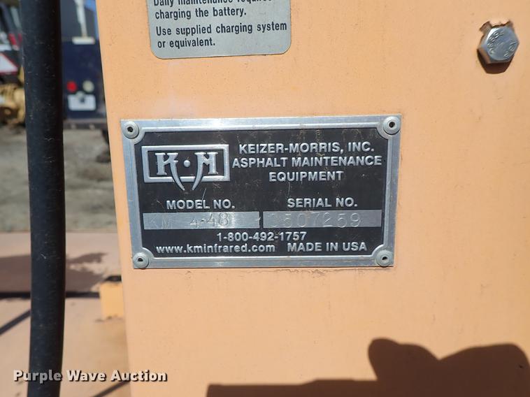 image for item DF8832 Keizer Morris 448 infrared asphalt heater