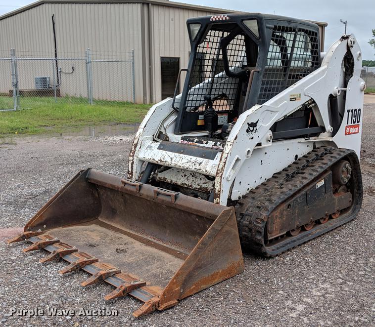 image for item DG3445 2008 Bobcat T190 skid steer