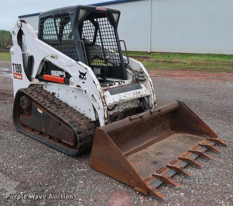 image for item DG3445 2008 Bobcat T190 skid steer